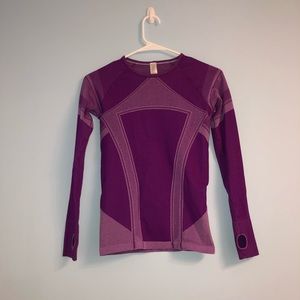 Purple Athletic Ivivva Long Sleeve Shirt
